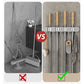 🧹 50% OFF NOW! 🚪 Multifunctional Mop Holder with Hook – Space-Saving, Strong Adhesive & Perfect for Home Organization 🏠