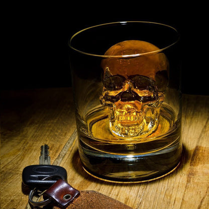 🧊 50% OFF! 💀DIY Silicone Skull Ice Cube Tray – Giant Slow-Melt Skull for Whiskey & Cocktails – Food-Grade & Multi-Use Mold 🥃