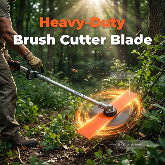 🌿 50% OFF NOW! ⚡ Heavy-Duty Brush Cutter Blade – Clears dense brush like a pro – Tough steel, ideal for weeds, brambles & undergrowth – fits most trimmers 🛠️