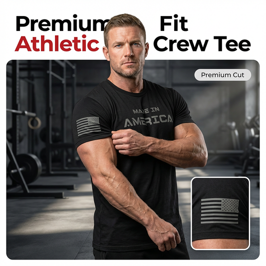 🔥54% OFF for a limited time🔥Men's Athletic Fit Crew Neck Tee