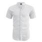 ⏳LAST DAY SALE 50% OFF🔥 Men's Summer Stand Collar Short Sleeve Shirt – Breathable Material, Modern Fit & Ideal for Casual or Work 💼