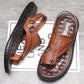 📢📢46% OFF !! ⏰Breathable Soft Leather Outdoor Sandals for Men in Plus Sizes