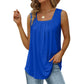 📢📢40% OFF !! ⏰Women's Square Neck Sleeveless Vest T-Shirt
