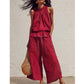 👗 LIMITED-TIME 50% OFF! ✨ Women’s Ruffled Two-Piece Set – Smocked Neck, Relaxed Fit, Vacation Style 🌺