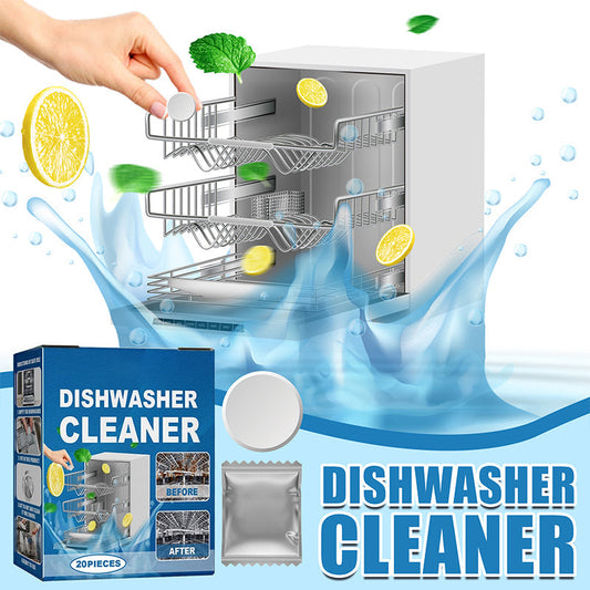 🍽️ 50% OFF NOW! ⏰ Dishwasher Cleaner & Deodorizer Tablets – Removes limescale & grease, eliminates odors & leaves dishwasher fresh and clean ✨