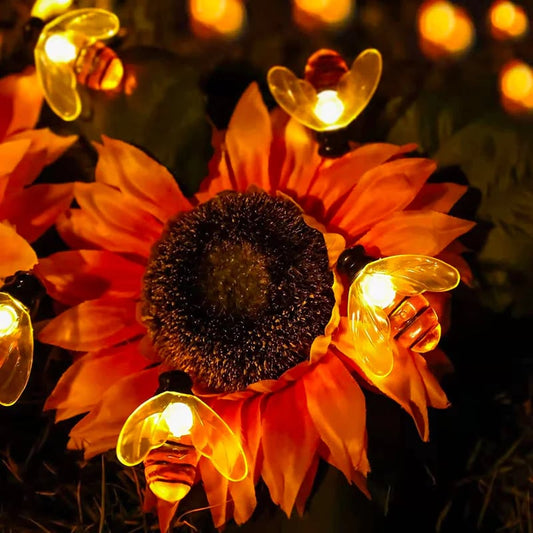 📢📢46% OFF !! ⏰Cute Bee Solar Lights
