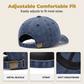 🧢 LIMITED-TIME 50% OFF! ✨ Washed Denim Baseball Cap – Stylish, Embroidered, Adjustable ✨