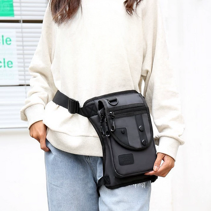 🎒 43% OFF NOW!🏍️ Oxford Fabric Utility Bag – 3-in-1, Water-Resistant & Multi-Pocket – Durable Leg & Crossbody Bag 🌧️
