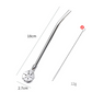 304 Stainless Steel 2-in-1 Straw Spoon – Drink Straw & Stirring Spoon Combo, Detachable Design & Eco-Friendly Reusable ✨