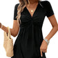 🌸 50% OFF NOW! 🌸Women's V-neck Front Knotted Sleeveless Dress