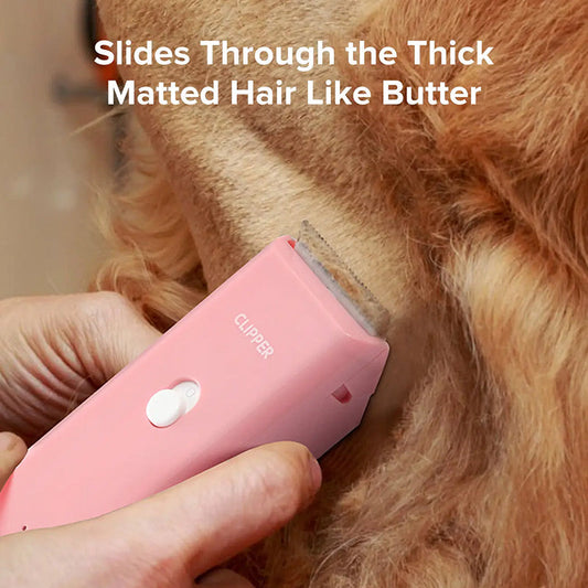 🐾 LIMITED-TIME 50% OFF! ✨ Quiet Cordless Pet Clipper – Ceramic Blade, IPX7, 90 Min Runtime 🐶