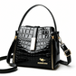 📢📢40% OFF !! ⏰Glossy Crocodile Pattern Women's Handbag