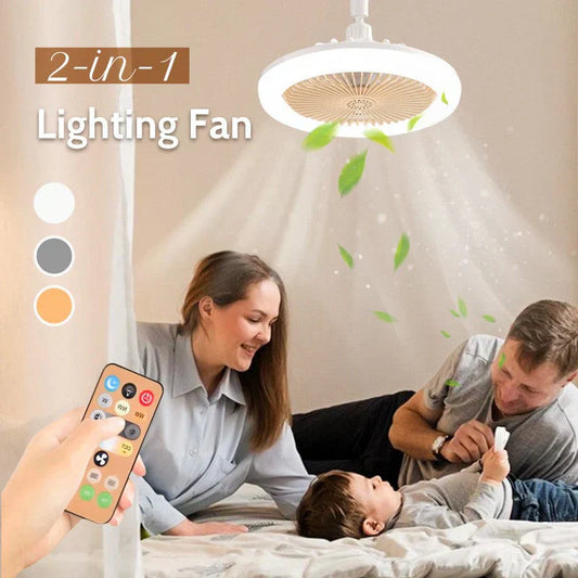 🌀 50% OFF NOW! 💡 LED Ceiling Fan with Remote Control & Three-Colour Dimming – 3 Speeds, Quiet Motor – Perfect for bedrooms, living rooms or offices – energy-saving and silent 🔇