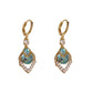 📢📢50% OFF !! ⏰Sky Blue Drop Dangle Hoop Earrings