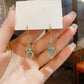 📢📢50% OFF !! ⏰Sky Blue Drop Dangle Hoop Earrings