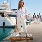 🛒 LIMITED-TIME 50% OFF! ✨ Women's Casual Cargo Capri Pants – Utility Pockets, Comfort Fit, Versatile Style 👖