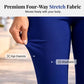 👖 LIMITED-TIME 50% OFF! ✨ Tummy Control Stretch Capris – High-Waist, 4-Way Stretch, Elegant Details 🌼