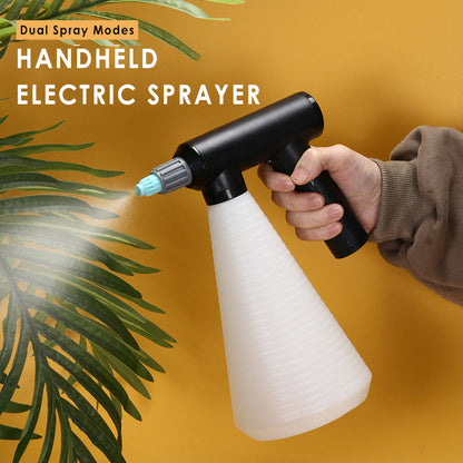 💦 LIMITED-TIME 50% OFF! ✨ Rechargeable Electric Sprayer – Adjustable Spray, One-Button Control, Fits Bottles 🌿