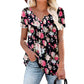 👚 LIMITED-TIME 50% OFF! ✨ Women’s Flowy Floral Button-Up Tee – Casual, Breezy, Versatile 🌸