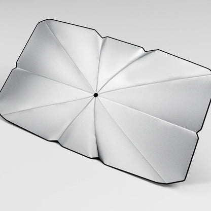Bendable Car Windshield Sunshade Umbrella