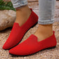 👞 LIMITED-TIME 50% OFF! ✨ Women’s Knitted Pointed Toe Loafers – Slip-On, Breathable, Lightwe