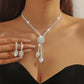 🌼 LIMITED-TIME 45% OFF! ✨ Women's Zircon Flower Jewelry Set – Elegant, Sparkling, Ready-to-Gift 💎