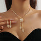 🌼 LIMITED-TIME 45% OFF! ✨ Women's Zircon Flower Jewelry Set – Elegant, Sparkling, Ready-to-Gift 💎