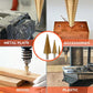 6 PCS Pagoda-Shaped Drill Bits Set with Storage Case