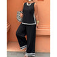 🎁2026 New Arrivals 50% OFF💥Women's Sleeveless Top & Wide-Leg Pants Suit