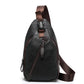 🎒 50% OFF NOW! 🧳 Men's PU Leather Chest Bag – Lightweight, Organized & 3-in-1 Style – Wear as Chest Pack, Shoulder Bag or Handbag 🔥