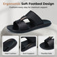 🩴 LIMITED-TIME 50% OFF! ✨ Men's Woven Slide Sandals – Metallic Buckle, Ergonomic, Versatile ☀️