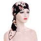 📢📢50% OFF !! ⏰Women's Floral Pre-Tied Head Scarf Turban