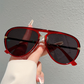 📢📢50% OFF !! ⏰Women's Retro Double-Bridge Sunglasses