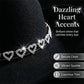 🤠 LIMITED-TIME 50% OFF! 💥 Women's Rhinestone Heart Cowboy Hat – Sparkling, Elegant French Jazz Fedora ✨