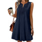 👗 LIMITED-TIME 50% OFF! 💥 Breathable Summer Casual Dress – Embroidered V-Neck, Wrinkle Resistant, Versatile ✨