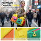 🎒 LIMITED-TIME 50% OFF! 💥 Casual Color Block Overnight Bag – Dual Front Compartments, Durable Fabric, Versatile ✨