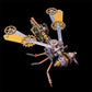 📢📢40% OFF !! ⏰3D Metal Bee Puzzle Assembly Model Kit