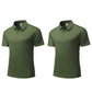 👕 50% OFF NOW! 🌬️ Men's Summer Breathable Collared T-Shirt – Cotton blend & lightweight – Relaxed fit, perfect for hot days or casual office – comfortable and polished ☀️✨