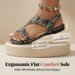 📢📢50% OFF !! ⏰Women's Ethnic Flat Slide Sandals