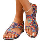 📢📢50% OFF !! ⏰Women's Ethnic Flat Slide Sandals