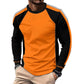 🎁2026 New Arrivals 50% OFF💥Crewneck Color Block Long Sleeve T-Shirt – High-contrast & breathable – Athletic fit, perfect for training or casual streetwear 🔥🌿