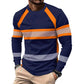 🎁2026 New Arrivals 50% OFF💥Crewneck Color Block Long Sleeve T-Shirt – High-contrast & breathable – Athletic fit, perfect for training or casual streetwear 🔥🌿