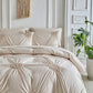 📢📢40% OFF  & FREE SHIPPING !! ⏰Elegant Pinch Pleat Duvet Cover Set