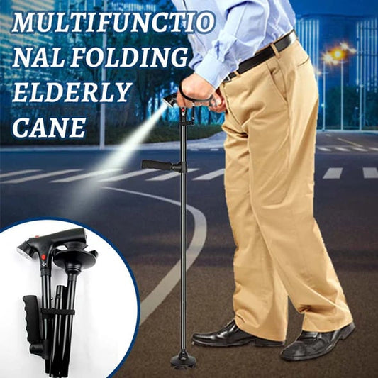 📢📢40% OFF !! ⏰Multifunctional Folding Elderly Cane🦯