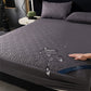 Quilted Waterproof Mattress Protector – Blocks spills & stains, keeps your mattress fresh. Deep pocket, no shifting. Sleep soundly! 😴✨