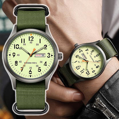 📢📢33% OFF !! ⏰Men's Quartz Watch with Luminous Display