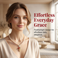 📢📢40% OFF !! ⏰Exclusive jewelry💎Women's Elegant Faux Pearl Necklace