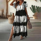 💖💃Women’s Causal V-Neck Gradient Dress