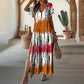 💖💃Women’s Causal V-Neck Gradient Dress