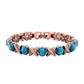 📢📢50% OFF !! ⏰Antique Copper Finish Magnetic Stone Bracelet